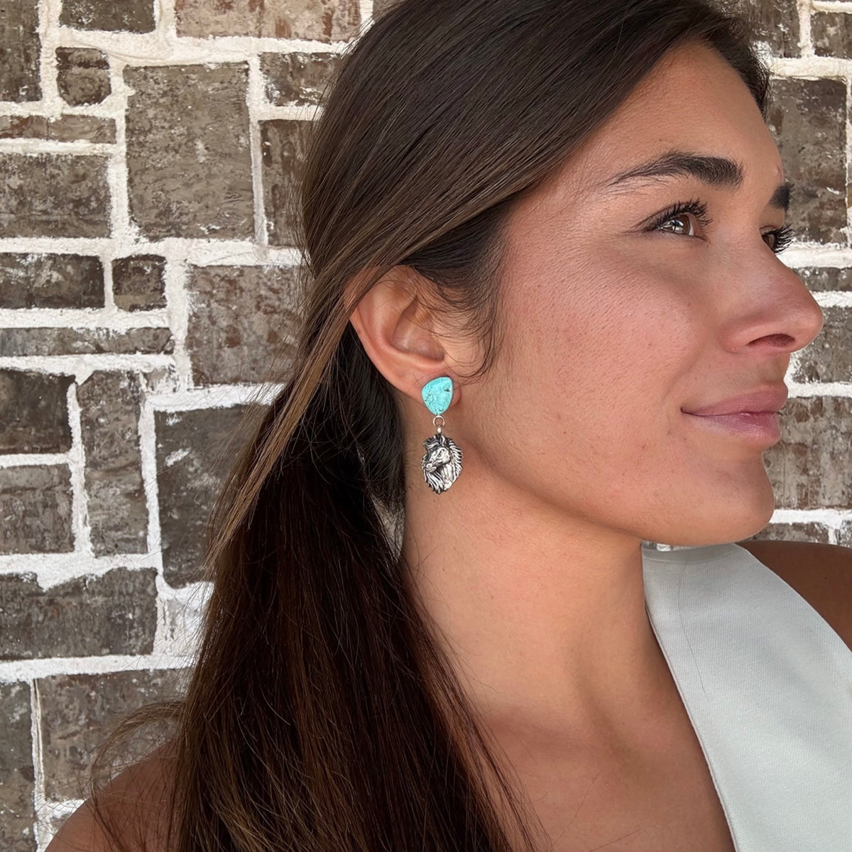 The Wild Horse Earrings