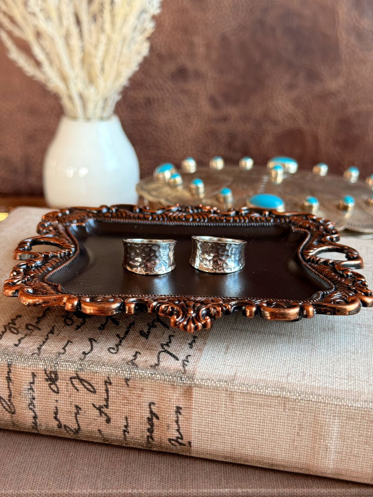 The Forge Ring | Hammered Sterling Silver Band