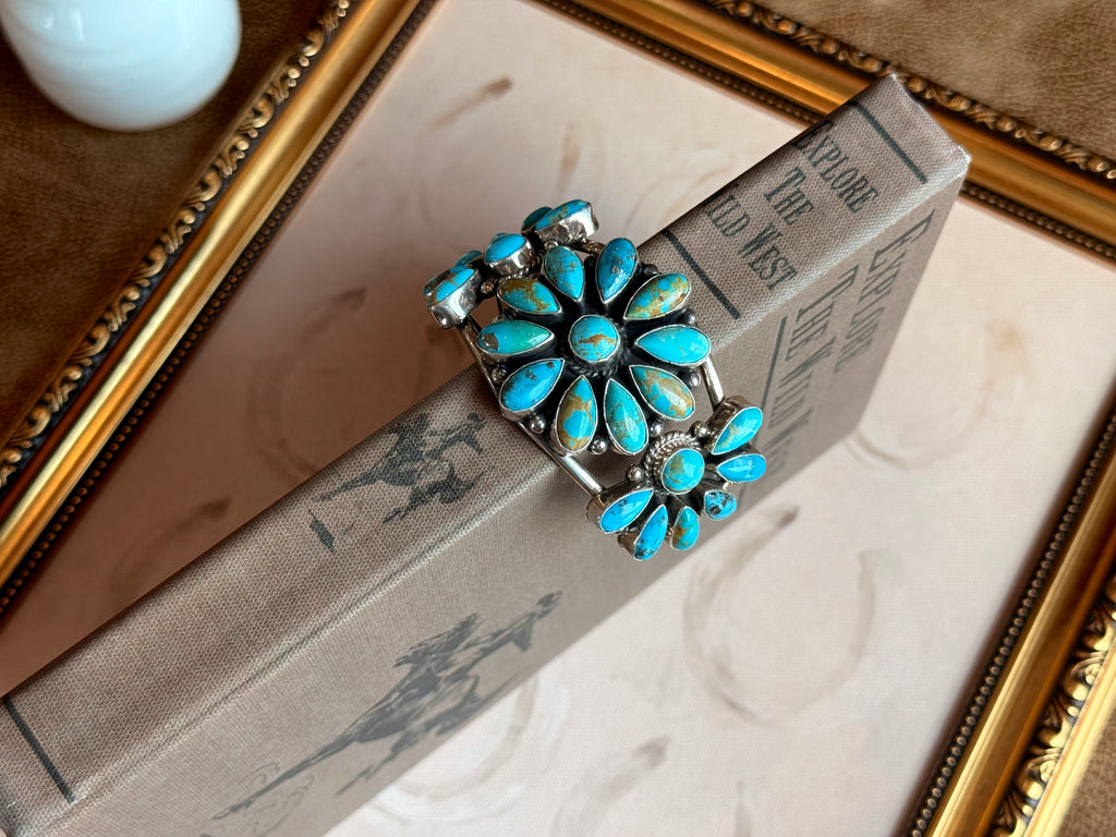 The Kingman Flower Cuff
