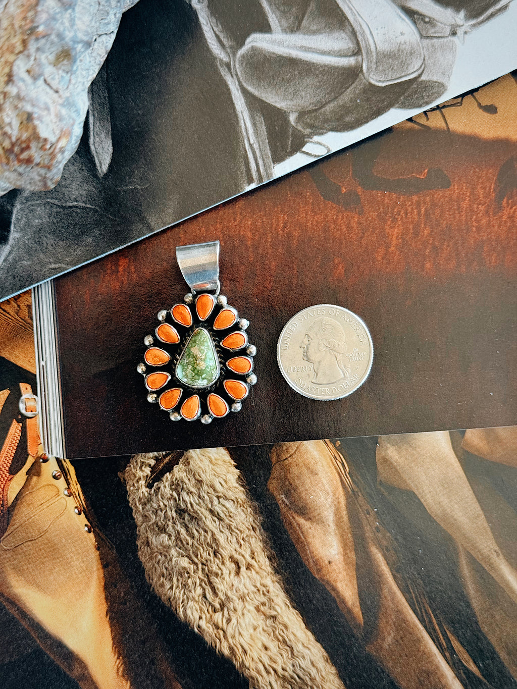 The Copper Sage Pendant