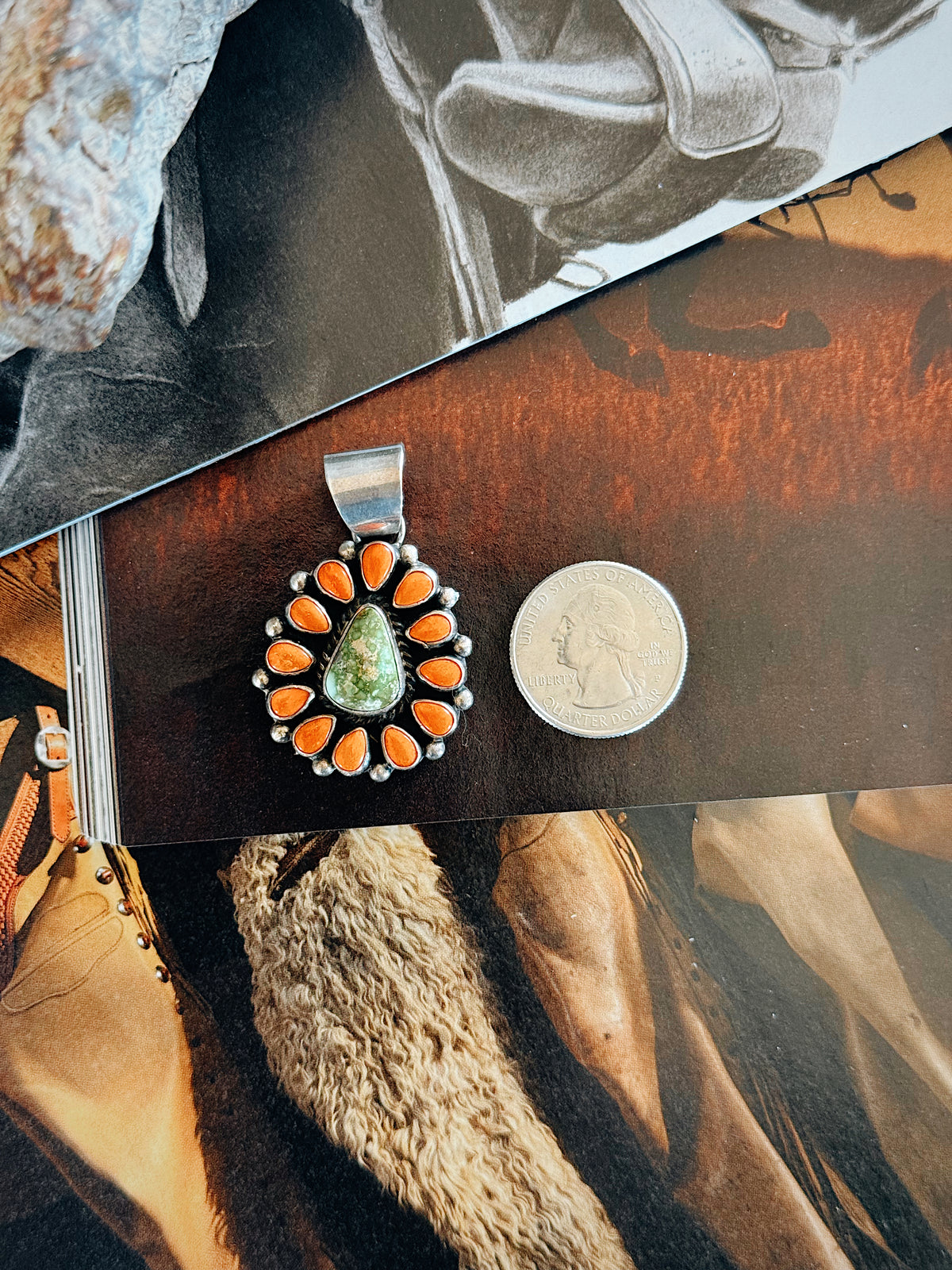 The Copper Sage Pendant