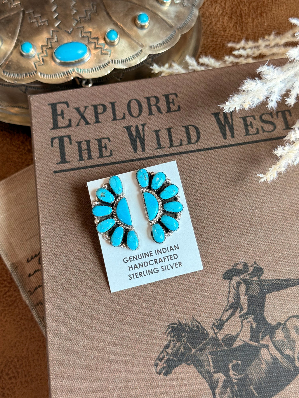 The Pecos Cluster Earrings