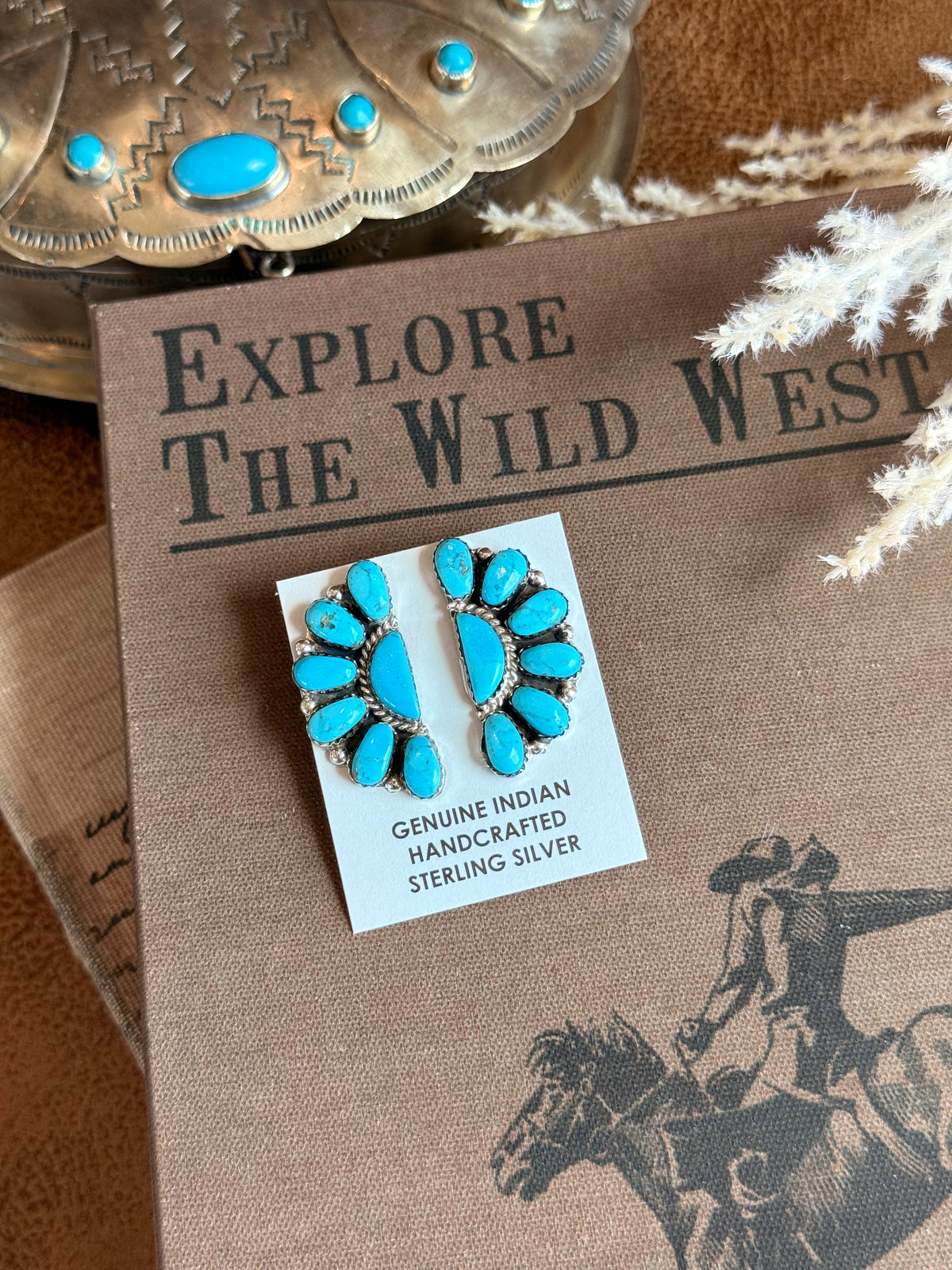 The Pecos Cluster Earrings