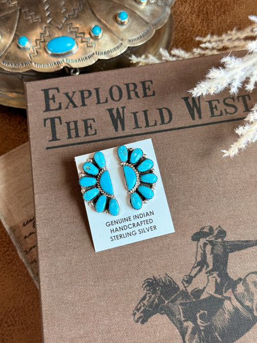 The Pecos Cluster Earrings