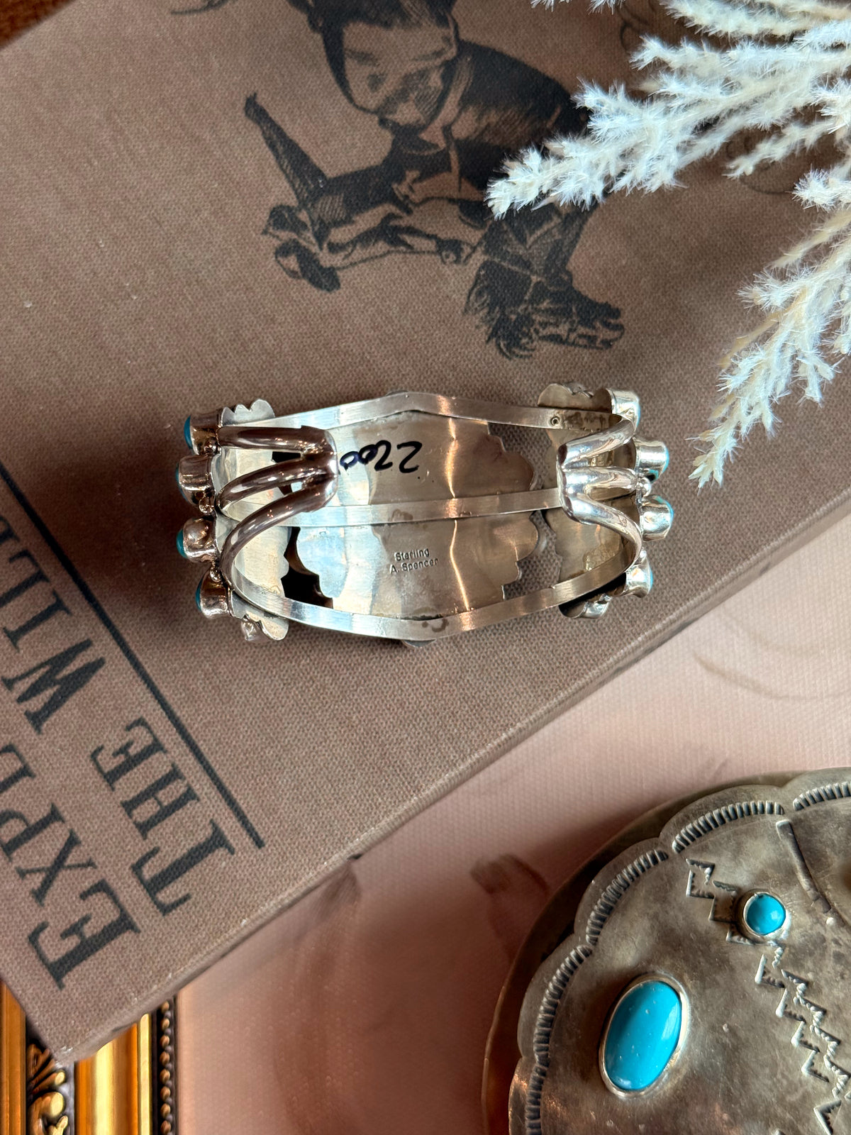 The Kingman Flower Cuff