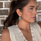 Travis J Multi Stone Earrings