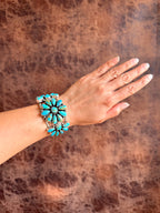 The Kingman Flower Cuff
