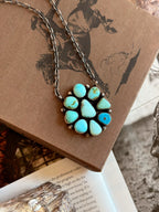 The Desert Stone Cluster Necklace