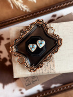 The Keepsake Heart Earrings