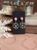 Travis J Multi Stone Earrings
