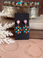 Travis J Multi Stone Earrings