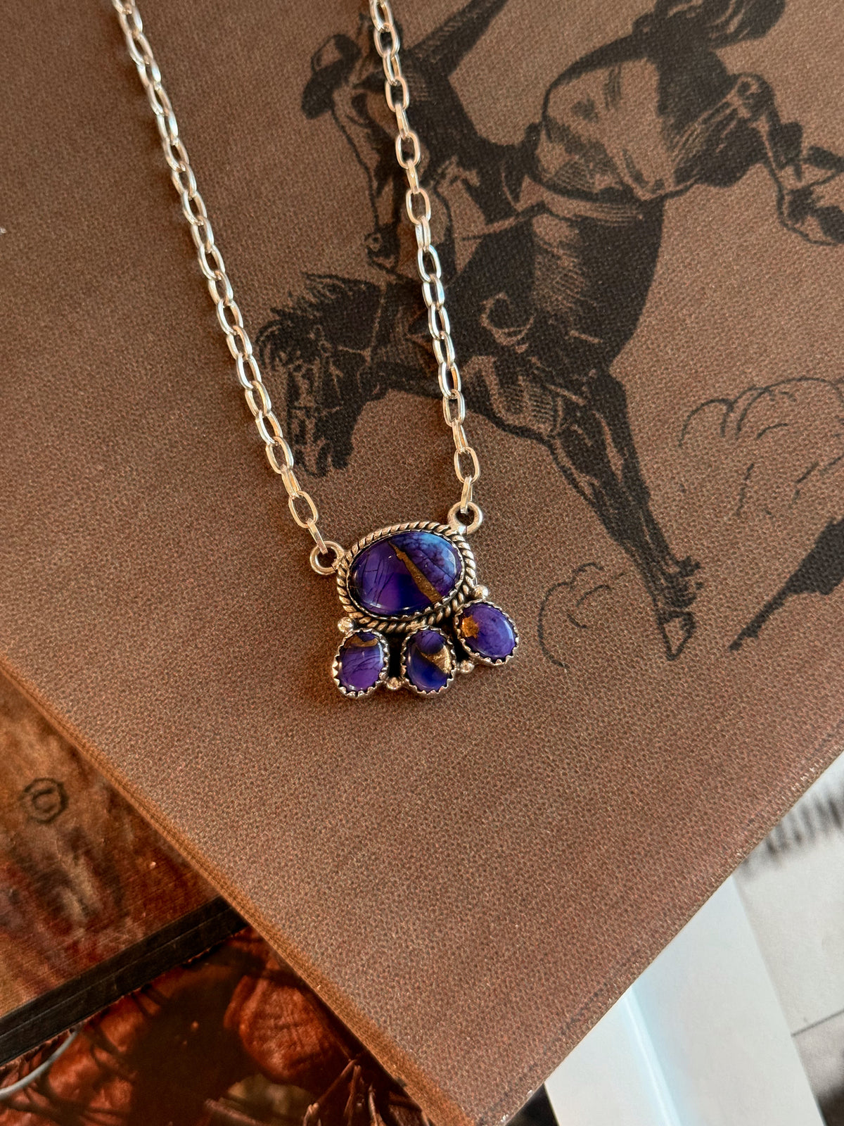 The Violet Rose Necklace