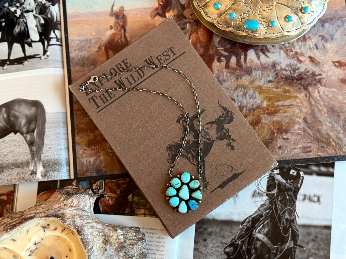 The Desert Stone Cluster Necklace