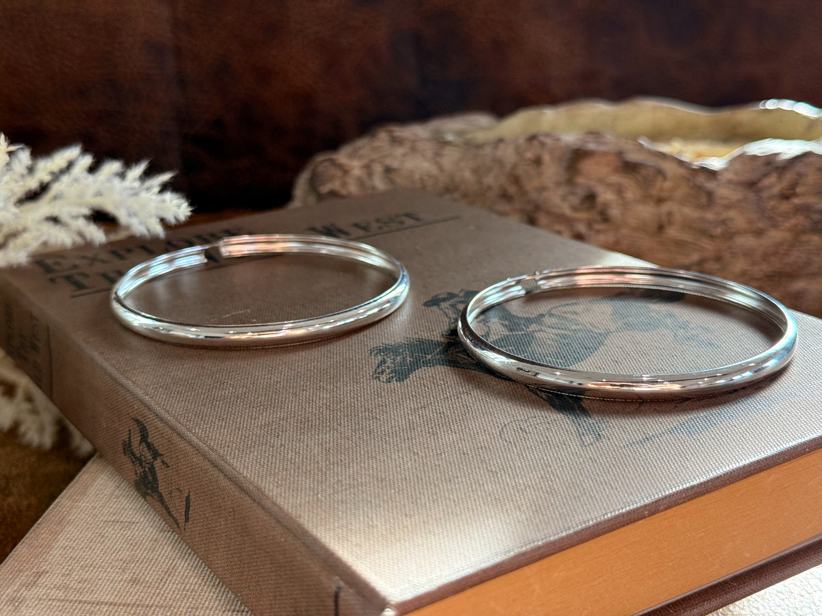 The Bold Sterling Silver Hoops