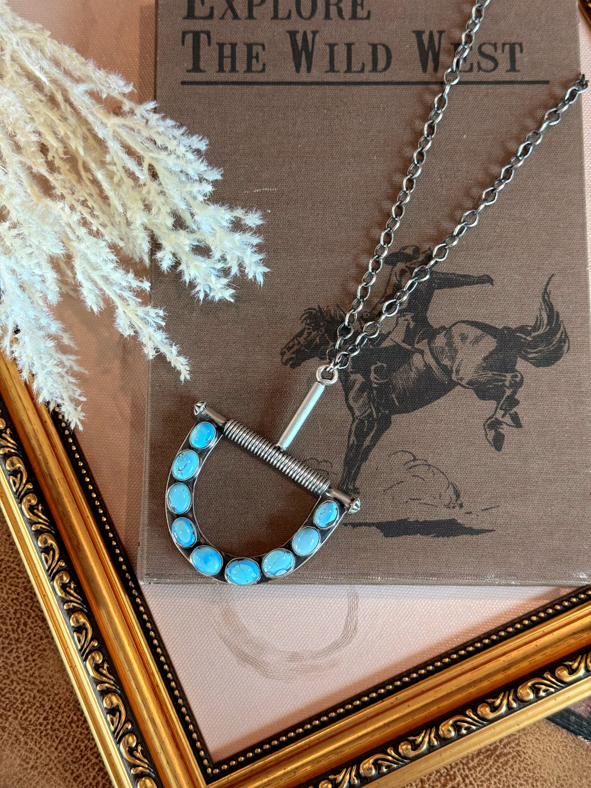 The Golden Hills Bit Necklace