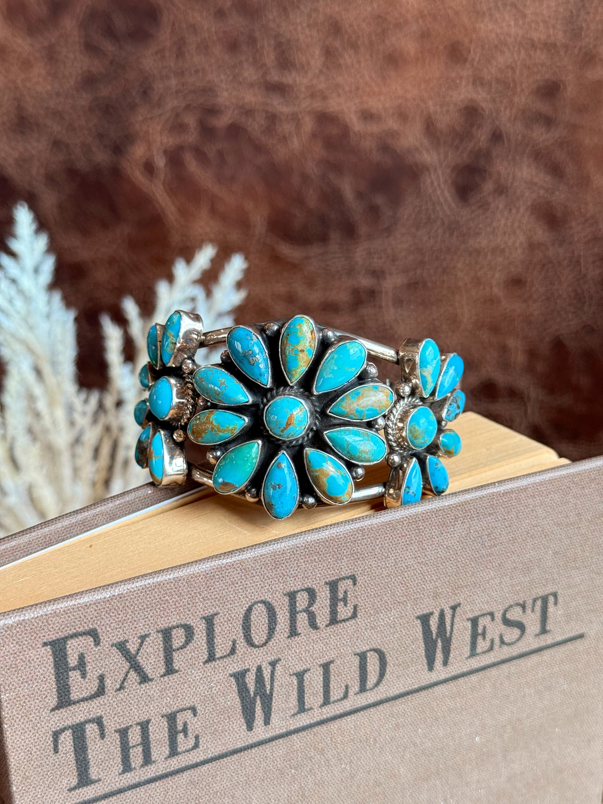 The Kingman Flower Cuff
