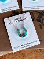 The Turquoise Horseshoe Necklace