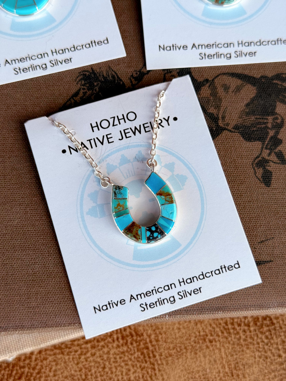 The Turquoise Horseshoe Necklace