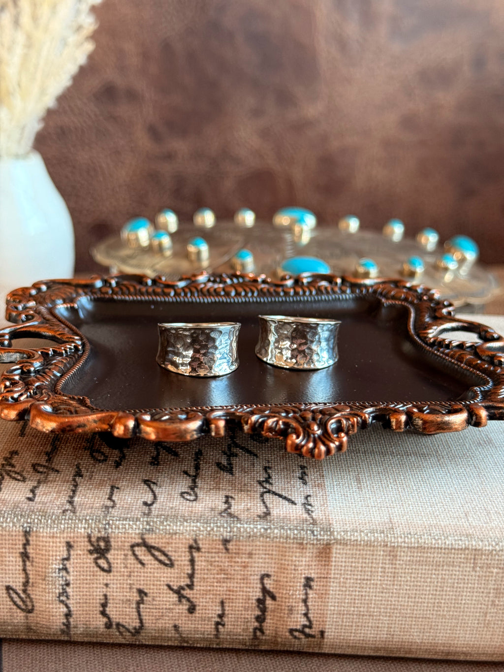 The Forge Ring | Hammered Sterling Silver Band