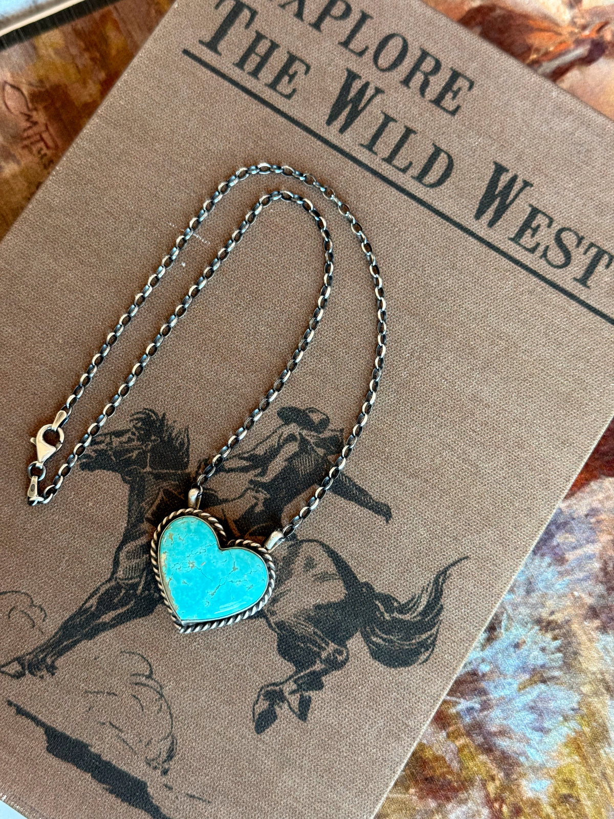 The Kingman Heart Necklace