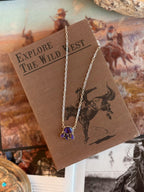 The Violet Rose Necklace