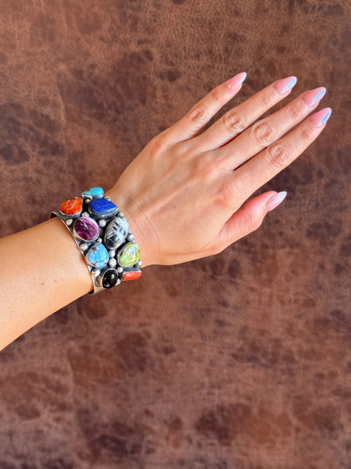 Chimney Bute Multi Stone Cuff